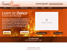 Tablet Screenshot of cookierojas.com